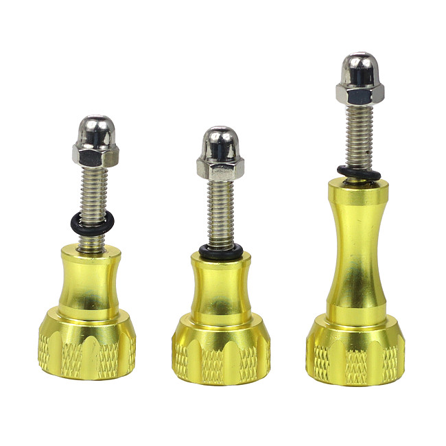 Aluminum Alloy Thumb Knob 1x Long 2x Short Screw with Wrench for GoPro Hero 9 8 7 Yi 4K SJCAM for OSMO Action Camera Accessories