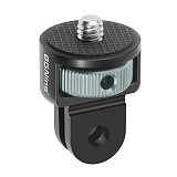 360 Swivel 1/4  Screw Converter Mini Tripod Adapter for Gopro Hero 10 9 8 5 Eken Insta360 One X X2 R Action Camera Monopod Mount