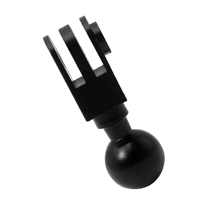 For DJI OSMO 360 XINTE Aluminum Alloy 17mm Ball Head Adapter Clip for Gopro Hero10 9 8 Camera Car Auto Mounting Bracket to Metal Recorder Sucker