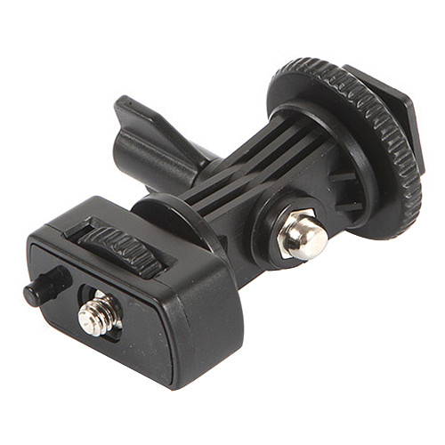 BGNing Plastic Cold Shoe Base Mount Adjustable Lockable Fill Light Bracket 1/4inch Screw Adapter DLSR Monitor Flash Photography