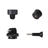 Quick Release Adapter for GoPro Hero 10, 9, 8, 7, Insta360 ONE, Osmo Action 2, 1/4 Action Camera