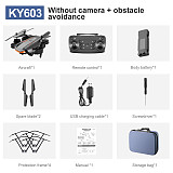 JMT KY603 Mini Drone 4K HD Camera Three-way Infrared Obstacle Avoidance Altitude Hold Mode Foldable RC Quadcopter Boy Gifts