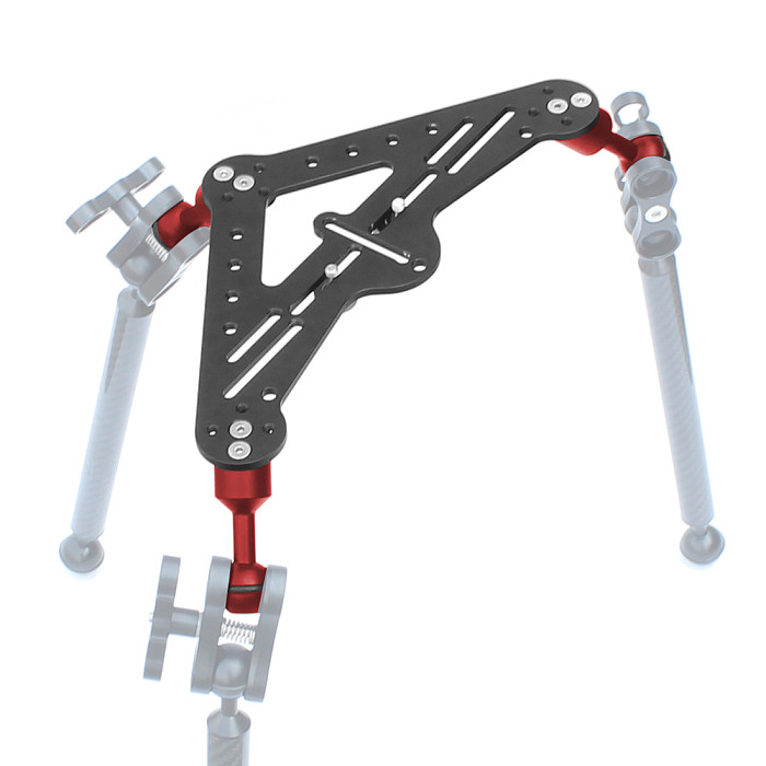 DSLR Camera Triangular Gimbal Rig Mount Diving Tripod Support Tray Bracket for Gopro Hero 10 9 Underwater Waterproof Accessories