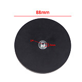 BGNING Magnet Disc Rubber Costed Suction Cup Magnetic D88mm 1/4  3/8  Screw Mount for Car LED Light Smartphone Tripod Action Camera