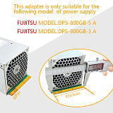 Upgrade Version ATX 17x 6Pin 2000W Server PSU Power Supply Breakout Board Adapter Converter 12V for FUJITSU DPS-800GB