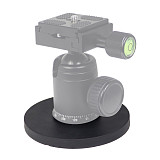BGNING Magnet Disc Rubber Costed Suction Cup Magnetic D88mm 1/4  3/8  Screw Mount for Car LED Light Smartphone Tripod Action Camera