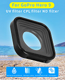 1x Action Camera Lens Filters for GoPro Hero 9 Black CPL UV ND 8 16 32 64 Square Lens Filter Accessories ND8/16/32 for GoPro9/10