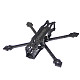 QWinOut Carbon Fiber Xy-5 Crossing Drone Rack DIY 220mm Wheelbase RC Drone Frame Kit Unassembled
