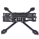 QWinOut Carbon Fiber Xy-5 Crossing Drone Rack DIY 220mm Wheelbase RC Drone Frame Kit Unassembled