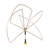 JMT RC FPV 1.2G 1.2GHz Clover Leaf Antenna Circular Polarized SMA male for 1.2Ghz 1.3Ghz Video Transmitter Receiver LawMate Part