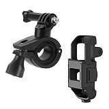 FEICHAO Motorcycle Bracket Holder Bicycle Handlebar Clip Clamp Rotatable Tripod Mount for GoPro Hero 10 9 8 7 for OSMO Pocket 2 Cameras