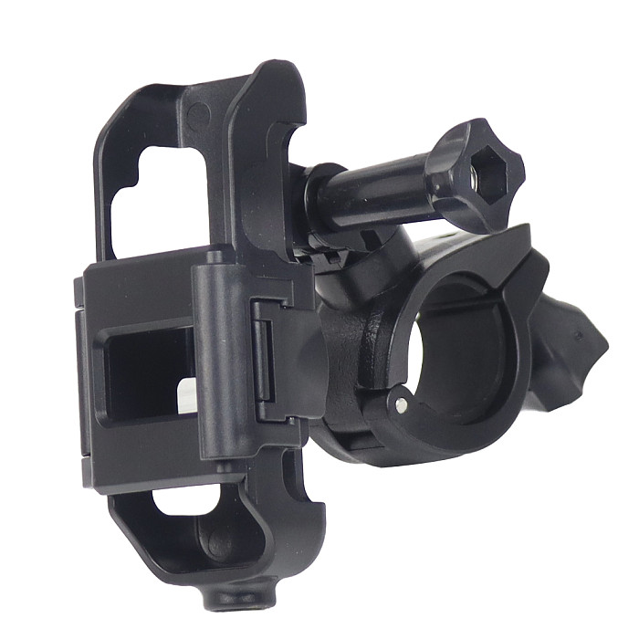 FEICHAO Motorcycle Bracket Holder Bicycle Handlebar Clip Clamp Rotatable Tripod Mount for GoPro Hero 10 9 8 7 for OSMO Pocket 2 Cameras