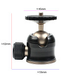 BGNING Magnetic Magnet  bracket Car Suction Cup D66mm 1/4  Screw Tripod Adapter Mount for GoPro Action DSLR Camera Camcorders