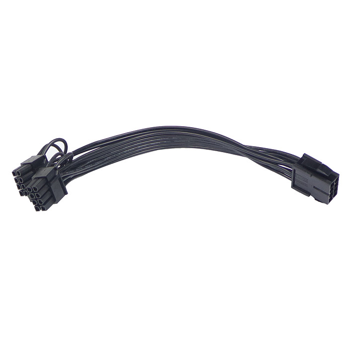 XT-XINTE CPU 8Pin to Graphics Video Card Dual 8Pin( 6Pin+2Pin ) PCI-E PCIe Power Supply Splitter Cord CPU8P(4+4) Adapter Cable