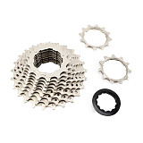 QWINOUT Road Bike 11 Speed 11-25T/28T/30T/32T/34T Steel Variable Speed Bicycle Cassette Freewheel for MTB Sprocket