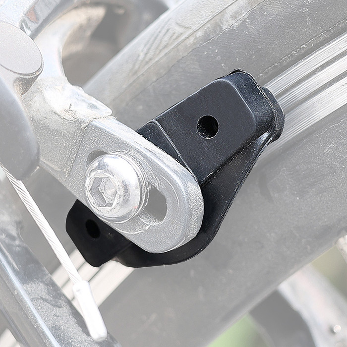 QWINOUT Road Bike Brake Pad C Clamp Special Rubber Silent Silent Brake Pad C Brake Pad Accessories Bicycle Clamp C Brake Pad