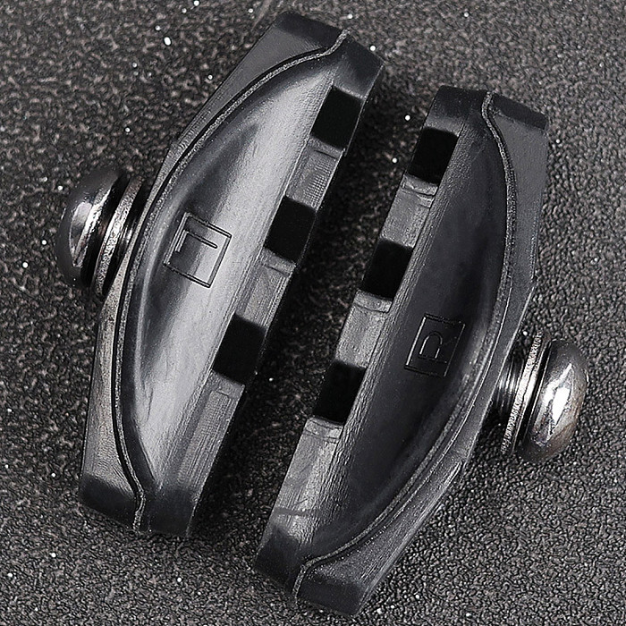 QWINOUT Road Bike Brake Pad C Clamp Special Rubber Silent Silent Brake Pad C Brake Pad Accessories Bicycle Clamp C Brake Pad