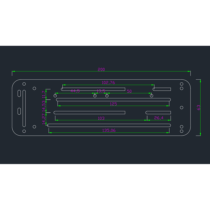 Graphics Card Vertical Kickstand Bracket Transparent Acrylic Base with Rubber Support for PCI-E PCIe 3.0 16X GPU Extension Cable