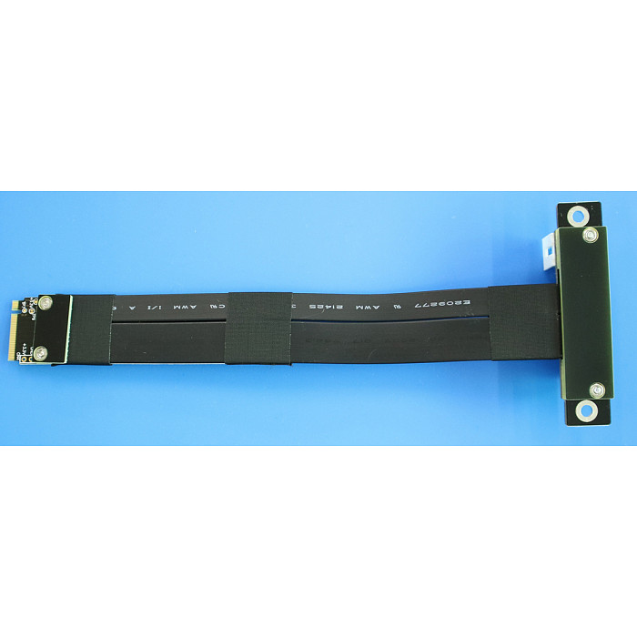 PCIe 3.0x4 Extension Cable PCI Express x4 x8 To M.2 for NVMe M Key 2230 2240 2260 2280 SSD Riser Card Gen3.0 Extender 32G/bps