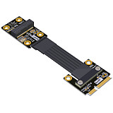 PCIe4.0 x1 Gen4 Mini-pcie to M.2 Key A.E Wireless Network Extension Cable Connect To Motherboard mPCI-E Interface Riser Extender