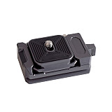 Aluminum Alloy ARCA Style Quick Release Plate Clamp Quick Switch with 1/4 3/8 Threaded For DSLR Camera Tripod Gimbal Accessories