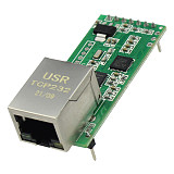 10Pcs/Lot New USR-TCP232-T2 V1.2 Pin Type Serial Ethernet Converter Module Serial UART TTL to Ethernet TCPIP Support DHCP DNS