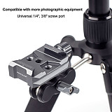 QR40S Quick Release Plate with 1/4 3/8 Screw Hole ARCA SWISS Standard Quick Clamp for DJI Ronin S / Ronin SC Gimbal Accessories