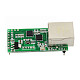 USR-TCP232-T2 Tiny Serial Ethernet Converter Module Serial UART TTL to Ethernet TCPIP Module Support DHCP and DNS Upgraded