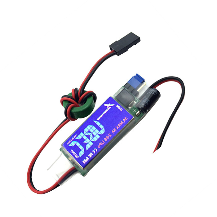 Hobbywing 5V / 6V RC UBEC 3A Max 5A Lowest RF Noise BEC Full Shielding Antijamming Switching Regulator