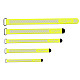 DIY 2pcs Lipo Battery Cable Tie, Kevlar Velcro Wire Metal Loop For First Person RC Sight Racing Drone Spare Part 