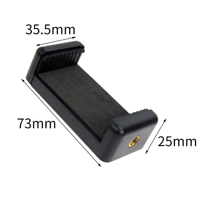 BGNING 1/4 inch Screw Thread Cold Shoe Tripod Mount Adapter for mobile phone clip SLR camera hot shoe interface