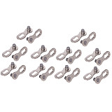 5 Pairs Bike Chain Quick Link Connector Lock Set for MTB Road Bicycle Power Chain Quick Release Buckle for 6 7 8 9 10 11 Speed