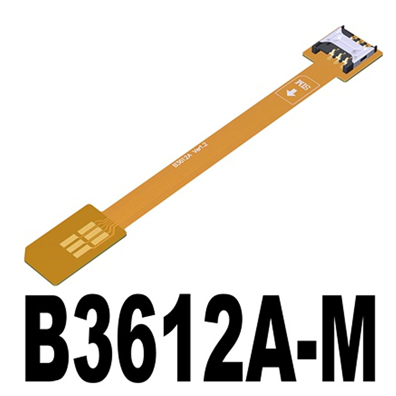 FPC Soft Converter Adapter Cable SIM To Mini-SIM Nano-SIM Micro-SIM Card Male To Female Extension Cable SIM Extender Card Reader