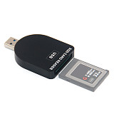 XQD Card Reader USB2.0 Type C & USB3.0 2in1 Card Reader 10Gbps Compatible with M/G Series Memory Cards for SONY NIKON Camera