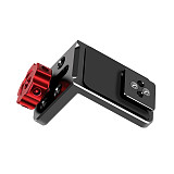 1/4 Screw Cold Shoe Mount Holder for RS2/RSC2 Handheld Gimbal Stabilizer Expansion for Microphone Fill Light Mounting Bracket