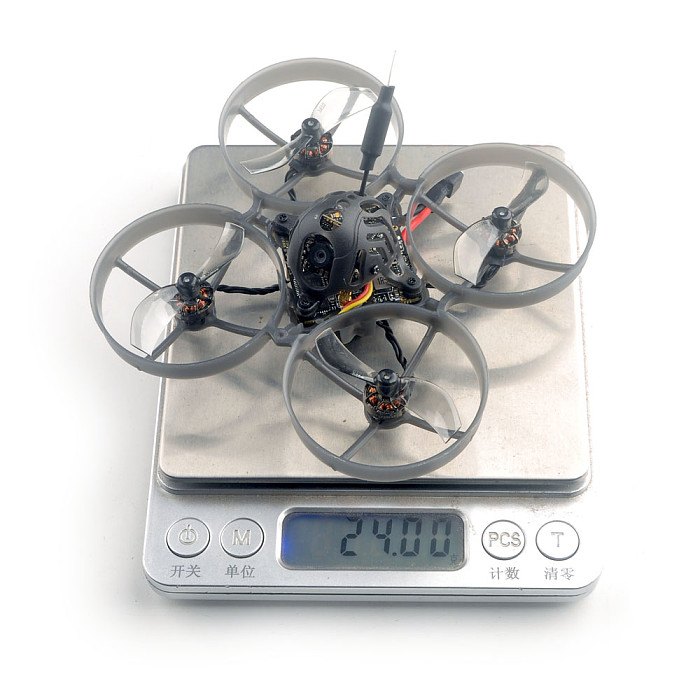 Happymodel Mobula7 1S Micro FPV Whoop Drone  X12 5-IN-1 AIO Fight Controller Built-in 2.4G ELRS V2.0 Openvtx