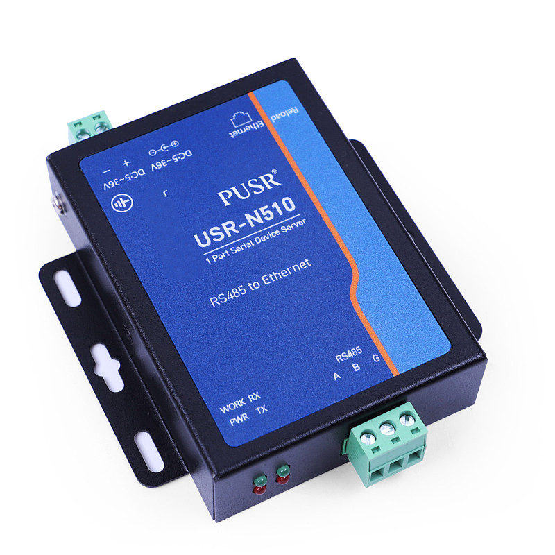 USR-N510 H7-4 Version 1 Port RS485 Serial Device Server RS485 to Ethernet Converter Modbus RTU to Modbus TCP Support Virtual COM