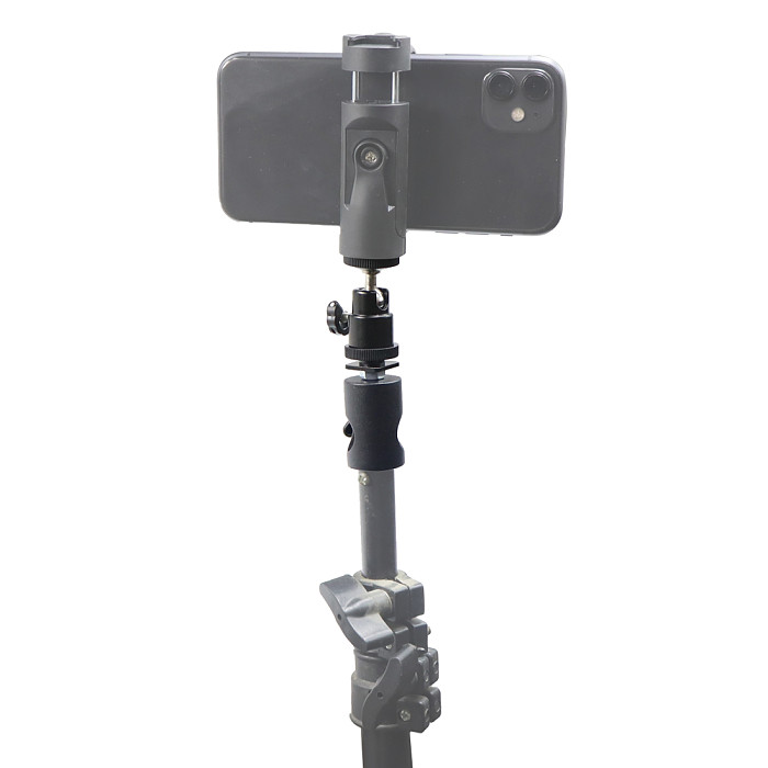 1/4 Screw Mini Ball Head Tripod Mount Light Flash Stand Holder BallHead with Crab Claws Clamp For SLR Camera Monitor Accessories