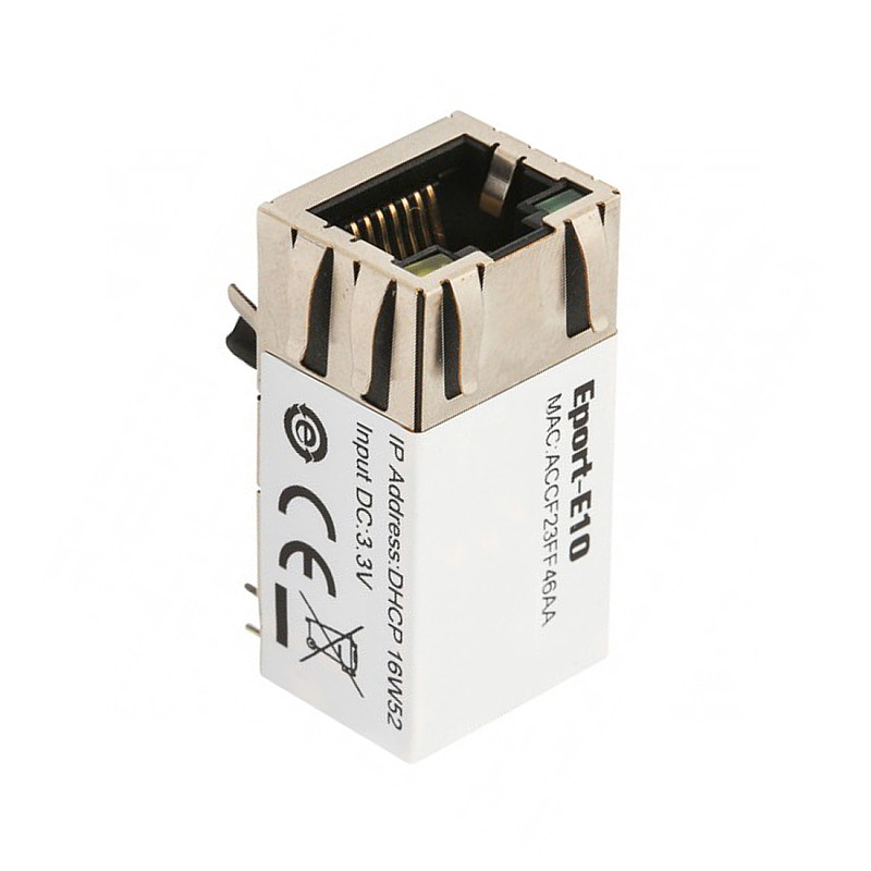 Eport-E10 Super Port Serial to Ethernet Module RJ45 to TTL Server Device Network Module Support TCP IP Telnet Modbus Protocol
