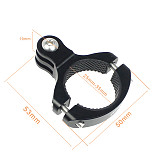 Bike Camera Holder Mount 360 Rotation CNC Aluminum Bicycle Motorcycle Handlebar 15-35mm Clip for GoPro 10 9 8 7 for DJI Action 2