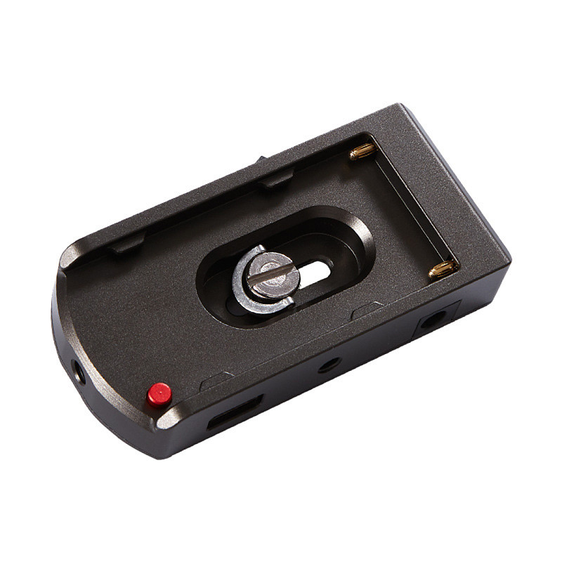 NP-F970 Battery-powered Base Quick Release Plate Board 1/4 Screw for Sony for Canon for Nikon Panasonic SLR Camera Accessories