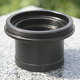 Metal 1.25'' 1.25 inch To T2 31.7mm Eyepiece Insertion to M42 Prime Astronomical Telescope T Adapter Ring M42*0.75 Thread