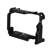 BGNing Aluminum Alloy Camera Cage for Sony A7 Series Photography Accessories Protector Frame for Sony A7M3/A7R3/A73/A7R2 Black