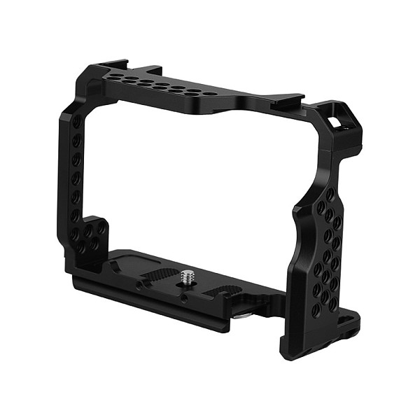 BGNing Aluminum Alloy Camera Cage for Sony A7 Series Photography Accessories Protector Frame for Sony A7M3/A7R3/A73/A7R2 Black