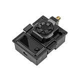 BETAFPV ELRS Micro TX Module 2.4G 1W Black Version Backpack Built-in Cooling Fan Heat Sink for ELRS 2.4G RX OpenTX Transmitter