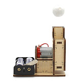 Wooden Puzzle Buoyancy ball Model DIY Kid Science Air Buoyancy Ball Experiment Toys STEM Education Teacher