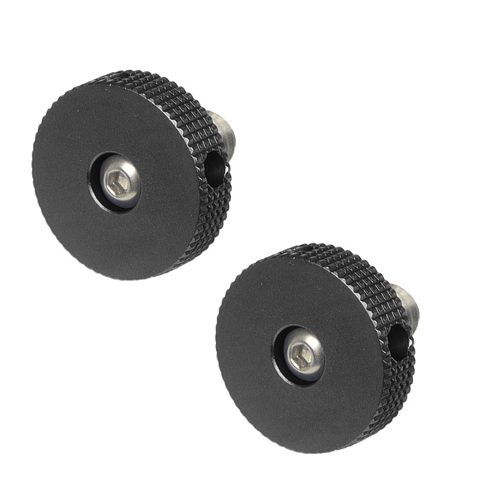 2pcs 1/4 Inch Stainless Steel Screw Reinforced Locking Knob For Camera Tripod Flash Light Bracket Quick Release Plate Bracket