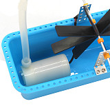 Small STEAM Waterwheel Scientific Model Handmade Educational Kit DIY Model Craft Discovery School Supplies Accessories
