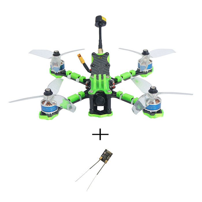QWinOut Xy-4 175mm Quadcopter 3-4s FPV Camera Drone with Integrated 35A Flight Control 2500KV Motor 4 Inch Propeller RC Aircraft