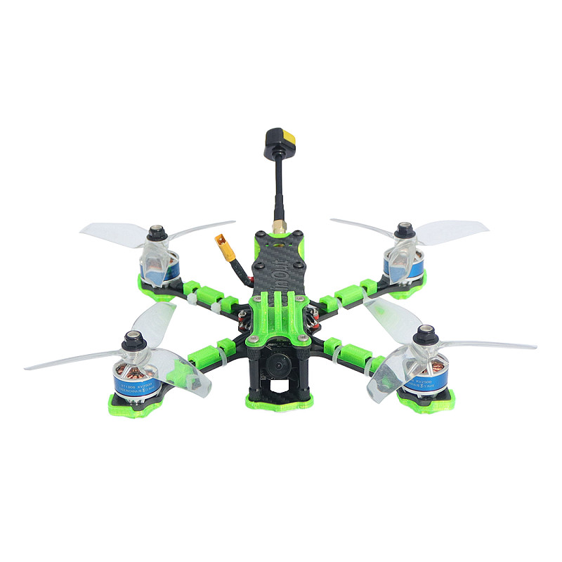 QWinOut Xy-4 175mm Quadcopter 3-4s FPV Camera Drone with Integrated 35A Flight Control 2500KV Motor 4 Inch Propeller RC Aircraft